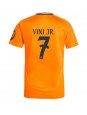 Real Madrid Vinicius Junior #7 Replika Borta Kläder 2024-25 Kortärmad